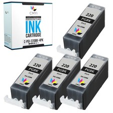CMYi 4PK PGI-220 Black Ink Cartridges for Canon PIXMA MP620 MP620B MP640 MP640R picture