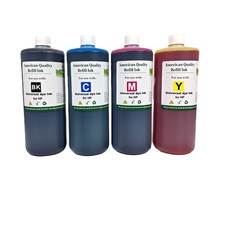 4x1000ml Ink Refill kit Bottles BKCMY For HP  902 903 910 920 Premium Refill Ink picture
