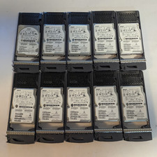 Lot of 10 - NetApp 600GB 108-00221+B0 X422A-R6  Gb/s SAS 2.5