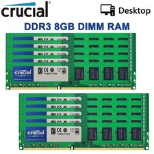 Crucial 80GB KIT DDR3 1333MHZ RAM 1.5V 240-Pi Non-ECC DIMM Desktop Memory 10x8GB picture
