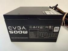 EVGA 100-W1-0500 500 WATT POWER SUPPLY 80 PLUS 500W picture