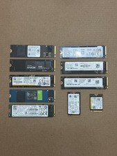 Lot of 10 x 1TB M.2 NVMe SSD SATA Mixed Brands Tested picture