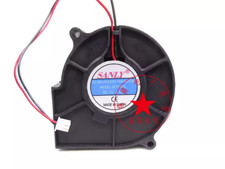 1PC SANLY 7530 12V SF7530SL 0.10A 2-wire silent turbo centrifugal blower fan picture
