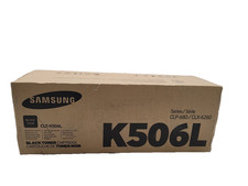 Samsung CLT-K506L Black High Yield Toner Cartridge CLP-680 CLX-6260 picture
