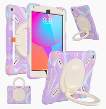 Pepkoo Rugged Case for Apple iPad 9.7 5th/6th/Air 2 Stand Strap Pencil picture
