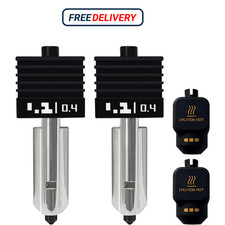 2PK 0.4MM P2S Hotend With Hardened Nozzle For Bambu Lab P2S/X2D/H2S/H2D/H2C/A... picture