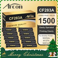 1-10 PK CF283A 83A Toner For HP 83A Toner LaserJet Pro M127fn M127fw M255dn LOT picture