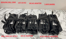 ⭐️⭐️⭐️⭐️10 PCS LOT GENUINE DELL 130W CHARGERS NO AC ADAPTERS ⭐️⭐️⭐️⭐️ picture