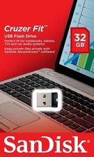 SanDisk Cruzer Fit Flash Drive 32GB USB 2.0 Memory Stick Mini USB Flash Drive picture