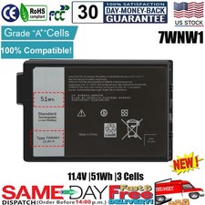 ✅7WNW1 Battery For Dell Latitude 5420 5424 7424 Rugged Extreme GK3D3 DMF8C NEW picture