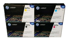 4 x GENUINE HP ColorLaserjet 4600 4650 / C9720A C9721A C9722A C9723A Cartridges picture