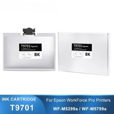 Black Ink Cartridge With Pigment Ink For Epson WF-M5799a M5799 WF-M5299a M5299 picture