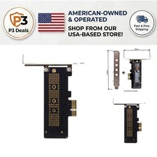 Upgrade Your System: PCI-E 3.0 M.2 Adapter for NVMe/AHCI SSDs – Z97+ Support picture