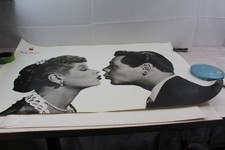 Vintage 1998 Apple Computer Poster Think Different Ricky & Lucy Ricardo 24 x 36 picture