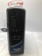 CYBERPOWER 120v SURGE PROTECTION BATTERY BACK UP - TESTED/WORKING (CP1350PFCLCD) picture