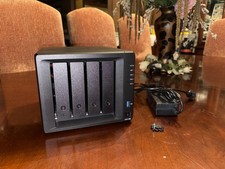 Synology DiskStation DS918+ 4-Bay Diskless NAS 16GB RAM w/Power Supply picture