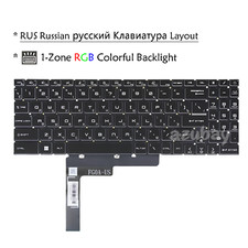 RU Russian Keyboard for MSI MS-17L1 MS-17L2 MS-17L3 MS-17L4, 1-Zone RGB Backlit picture