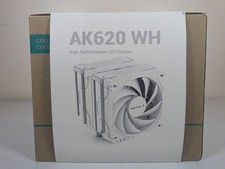 DeepCool AK620 White CPU Cooler Fan With Heatsink 6 Heatpipes LGA2066 AM5 AM4 picture