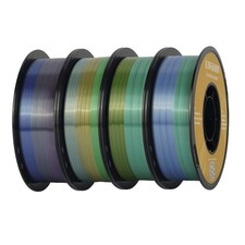 4KG Silk PLA Filament Bundle Rainbow PLA 1.75MM 3D Printing Filament Color Ch... picture