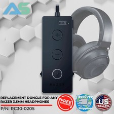 🐍 Genuine Razer RC30-0205 THX USB Audio Volume Controller 3.5mm Port (Black) 🐍 picture