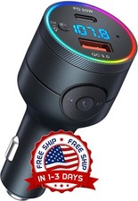 Adaptador De Auto Para Receptor Bluetooth Auxiliar Portátil Para Música Mp3 NEW. picture