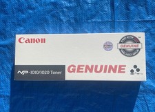 Genuine Canon NP-1010/1020/6010 Black Toner Cartridge OEM NOS Sealed (105g x 2) picture