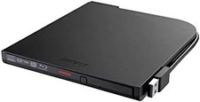 BUFFALO BRXL-PT6U2V-BKD BDXL Portable Blu-ray Drive USB2.0 Slim Black Used Japan picture