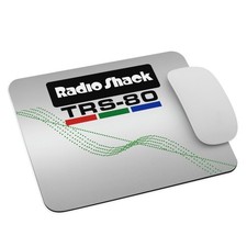 Retro Radio Shack TRS-80 Mouse Pad Vintage Computer Trash-80 Geek Nerd Gift picture