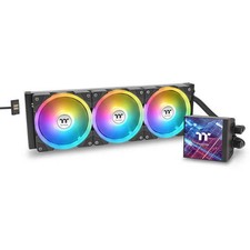 THERMALTAKE MAGFloe 420 Ultra ARGB AIO CPU WATER Cooler, CL-W452-PL14SW-A picture