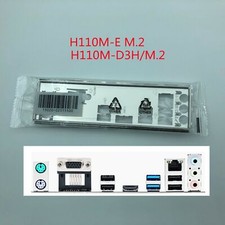 For Asus H110M-E M.2 & H110M-D3H/M.2 Shield I/O IO Rear Backplate Motherboard picture