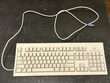 Vintage IBM KB-3923 901861-26 Wired PS/2 Keyboard Tested & Working picture