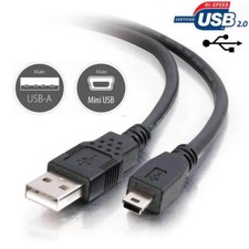 Mini B USB 2.0 Data Sync Cable Cord For Motorola Symbol CS3070 Bar Code Scanner picture