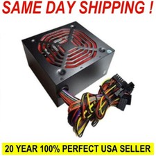 Apevia ATX-RA450W 450w Raptor Quiet 120mm Red Fan Power Supply 100% Brand NEW  picture