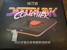 ETS GT500 Powerful Turbo-Fan (5000 RPM) Laptop Cooling Pad for 17.3