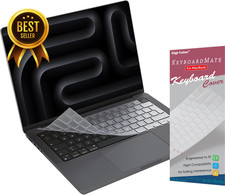 Transparent Slim Silicone ISO Keyboard Protector for MacBook Air Pro picture