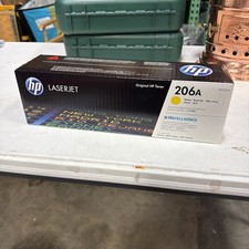 New Open Box HP 206A Yellow Original LaserJet Toner Cartridge, W2112A picture