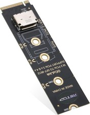 RIITOP M.2 NVMe PCIe 4.0 x4 to OCuLink SFF-8611 4i Host Adapter for eGPU and SSD picture
