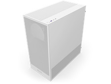 NZXT H Series H5 Flow 2024 Edition ATX Mid Tower Chassis All White Color picture