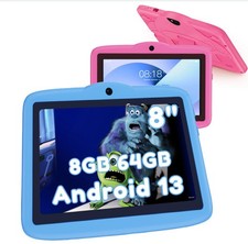 2026 Kids Tablet 7 Inch, Android Tablet, 8GB+64GB ,Bundle, WIFI5, Free Case picture