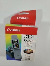 Canon BCI-21 Color Cartridge Expired New Old Stock in Original Package picture
