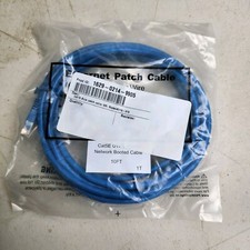 NCR  Cat5 Blue Ethernet Patch Cable 10 Feet 5110-010 picture