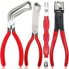 Electrical Disconnect Pliers Automotive Removal Tool Set 4 PCS PCS Disconnect picture