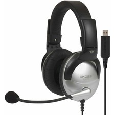 Multimedia Stereo Headphone with USB Plug (SB45 USB),Red picture