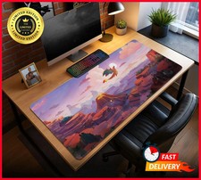 Charizard Fire Blast Gaming Mouse Pad Fire Type Pokemon Desk Mat Accessories picture