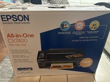 New Epson Stylus CX7400 All In One Inkjet Printer Print Copy Scan picture