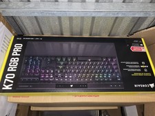Corsair K70 RGB Pro Full Size Mechanical Keyboard. Brand New same day shipping picture