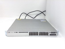 Cisco WS-C3850-24P-E Catalyst 3850 24 PoE+ Switch C3850-NM-4-1G Dual Power Sup picture