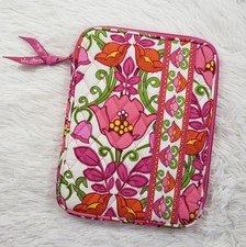 Vera Bradley * LILLI BELL * Mini Tablet Case * Floral iPad Book Cover Zipper 8x6 picture