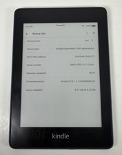 Amazon Kindle PaperWhite 10th gen WiFi/8GB (PQ94WIF) Tested & Reset Works picture