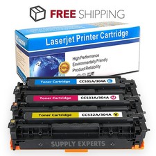 3PK 304A Color Toner Set CMY for HP CP2020 CP2025 picture